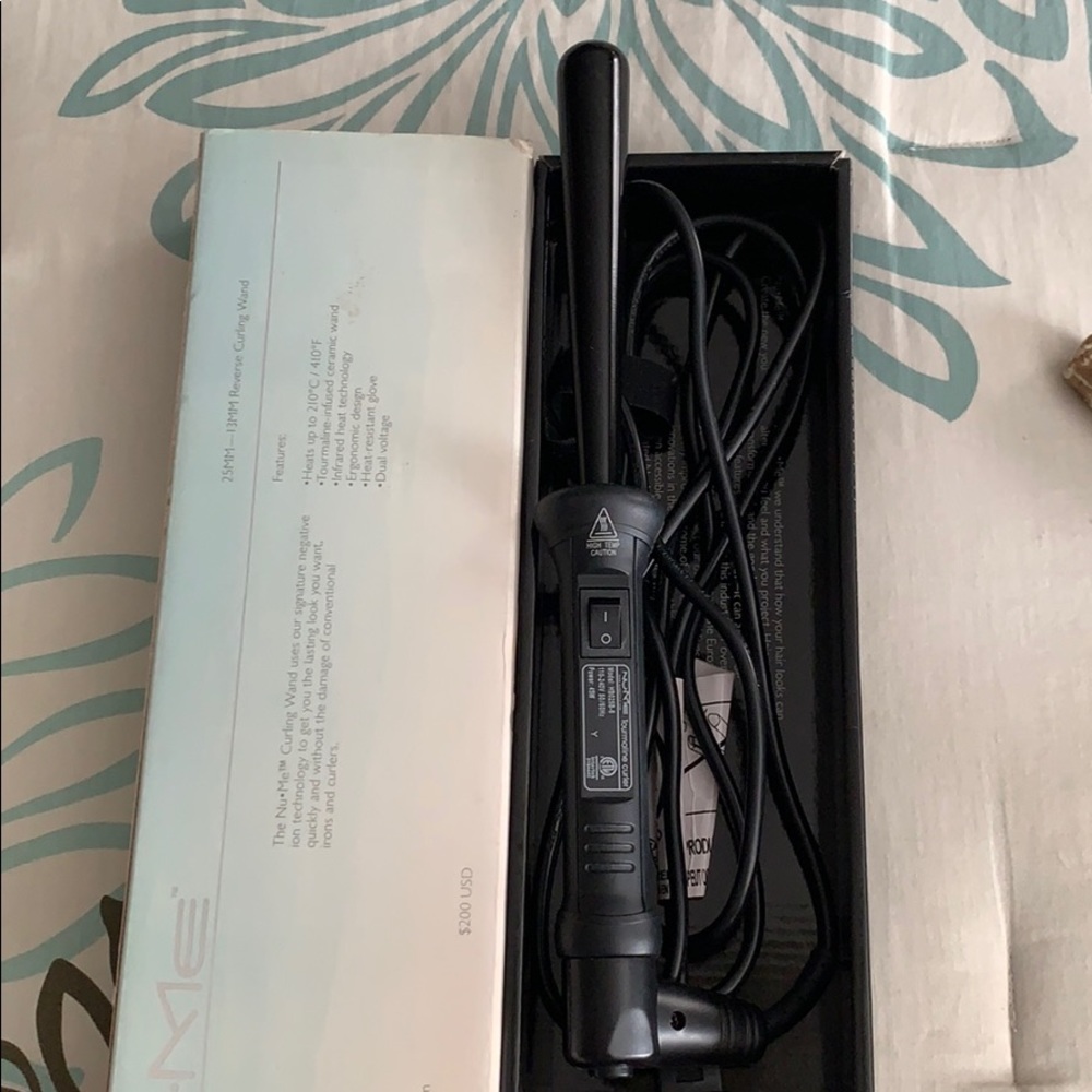 Curling wand